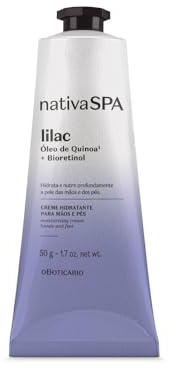 O Boticário | Nativa SPA Lilac | Crema de Manos Hidratante Perfumada | 50g