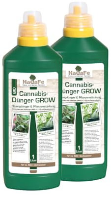 HaGaFe Cannabisdünger Flüssigdünger Grow (2L (2 x 1L))