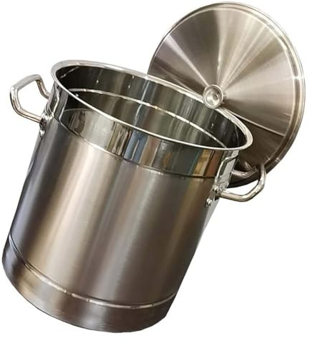 Stock Pot, Stockpot, Cooking Pot, Stainless Steel Stock Pot, for Gas Stove/Induction Cooker(15L)