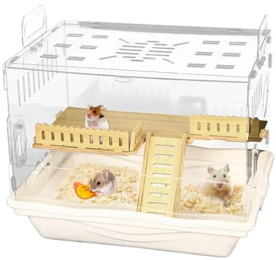 Habitat Trasparente Per Piccoli Animali Domestici – Gabbia Di Osservazione Trasparente, Alloggiamento Spazioso E Ventilato, Unità abitativa Leggera E Durevole Per Animali Domestici | Alloggi Quotid
