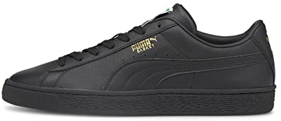 PUMA Basket Classic XXI, Scarpe da Ginnastica, Uomo, Puma Black/Puma Black, 43 EU