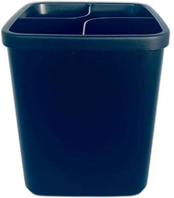 Tupperware Griffbereit Ordnungstopf 1,8 L schwarz 4 fach abgeteilt Aufbewahrung Küche hoch