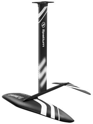 Spatium Aluminium Carbon Hydrofoil for Surfboard Kiteboard Wind Surf Hydrofoil for Longboard with Backpack Kite Surfing Accessories