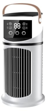 Aire Acondicionado Portatil por USB, Enfriador De Aire con Spray De 3 Agujeros,1-8H Temporizador, Climatizador Evaporativo para Dormitorios Oficinas(Style A)