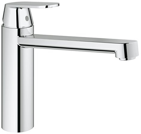 GROHE Eurosmart Cosmopolitan - Spültischarmatur (mittelhoher Auslauf, Schwenkbereich 140°, langlebige Oberfläche), chrom, 30193000