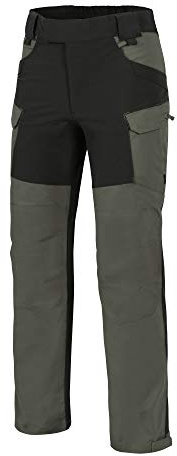 Helikon-Tex Outback Line, HOP Hybrid Outback Hose, DuraCanvas VersaStretch, Herren, Taiga Grün/Schwarz, W36 - L30
