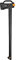 Fiskars Merlin Solid A26 Étui de transport, revêtement antiadhésif, lame en acier de qualité/manche en plastique renforcé de fibres de verre, noir/orange, 1052043