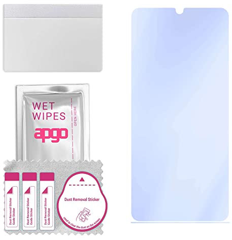 apgo Protector de pantalla Hybrid Glass 9H para Xiaomi Mi A3