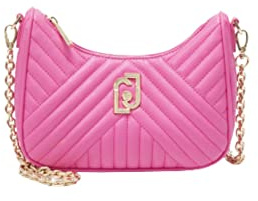 Borsa donna Liu-jo tracolla Achala ecs S hobo ecopelle lampone light BS23LJ46 AA3225 E0426 Media