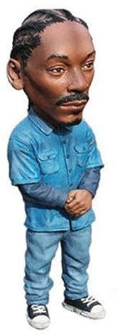 Doyomtoy Rap Star Cool Leyendas del Hip Hop Adornos de Resina, Estatuas para Coche o Escritorio, para Adornos de Tarta, Sala de Estar, Oficina, Muñeco Rapper 2Pac, Shakur, Pac, Snoop…