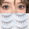 Faux Cils R15 De Très Haute Qualité, Effet Naturel Petit Démon, Légers, Réutilisables, Pose Facile, 5 paires, Must Have