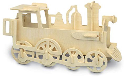 Quay Locomotive Woodcraft Construction Kit FSC