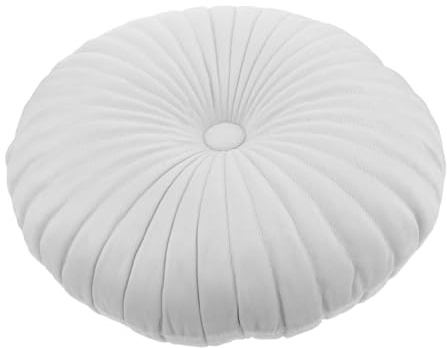 AUTSUPPL Rundes Dekoratives Samtkissen Kürbisform Ergonomisches Bodenkissen Für Sofa Bett Und Stuhl Stilvolles Wohnaccessoire Für Wohnzimmer Und Schlafzimmer