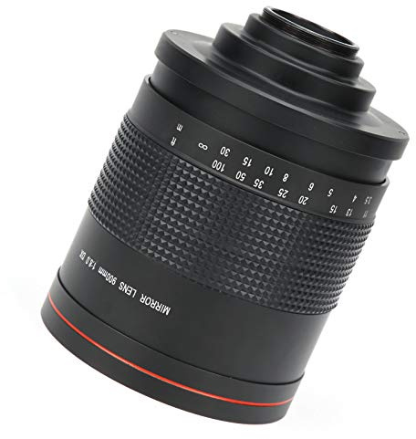 Qukaim 900mm F8.0 Super Telephoto Mirror Lens, Manual Focus for NEX Mount Mirrorl Camera, Telephoto Prime Lens, Compact Design, High-Performance Optics
