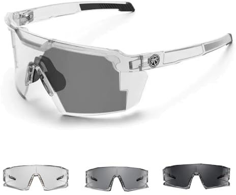 UV400 Photochromic Polarized Safety Glasses, UV400 Transition Photochromic Safety Glasses, Sunglasses for Men Women - Impact Resistant Outdoor Sports & Work Eyewear