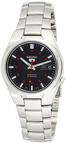 Seiko Orologio Analogico Automatico Uomo con Cinturino in Acciaio Inox SNK617K1