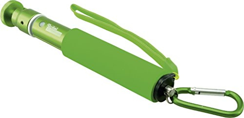 Rollei Arm Extension S 505 mm (selfie-stång för alla actionkameror med 1/4 tum stativgänga, lämplig för GoPro-actionkameror med stativadapter, för självporträtt) grön