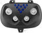 ONE BY CAMAMOTO MASCHERA FARO anteriore ALOGENA con LEDS di colore NERA compatibile con MBK BOOSTER SPIRIT/YAMAHA BWS anno dal 1994 al 2003