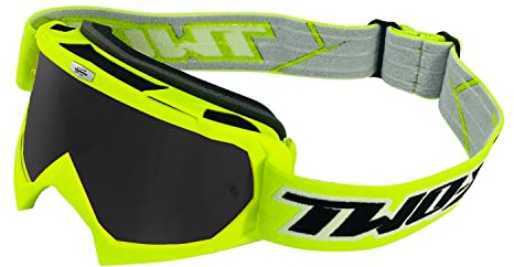 TWO-X Cross-Brille - Motocross-Brille - Kratzfeste Motorrad-Brille - Enduro & Downhill - Modell Race