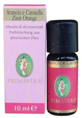 Flora Miscela di Oli Essenziali Puri 100% Arancio e Cannella - 10 ml, 1