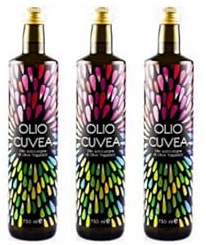 Olio Extravergine di Oliva Taggiasca Cuvea 3 x 750 ml bott. - Estratto a freddo; Produzione propria; Nuova Raccolta