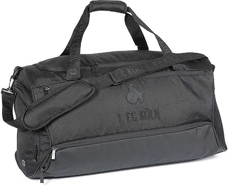 1. FC Köln Sporttasche - All Black - Tasche | schwarz | Weekender