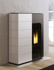 STUFE - STUFA A PELLET - Stufa a pellet Ecofire Ginger Idro 14 acqua - PALAZZETTI