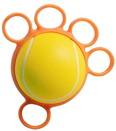 Gogogmee 1Stück Fingerkrafttrainer Handgriff Ball Handtrainer für Finger und Handübungen Handstärke Trainieren Stressball für Fitness und Rehabilitation
