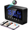 Nisanuki Telecamera Nascosta WiFi 5G, Mini Telecamera Spia Senza Fili, 120° Microcamera Spia Sveglia 1080P HD Spy Cam Videocamera Orologio Visione Notturna Rilevamento di Movimento Tuya APP