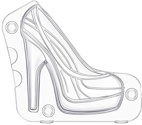3D Frau High Heel Schuh Schokolade Fondant Kuchen Form Gebäck Backen Dekor Werkzeug Kuchen Dekoration Form Groß Fondant