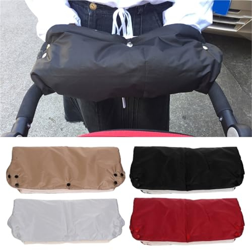 Kinderwagen-Handmuff, gemütliche Muffen-Handhandschuhe, passend for Kinderwagen, Einkaufswagen(Champagne)