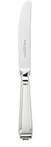 Robbe & Berking Cuchillo pastelero Art Deco (Chapado Macizo en Plata con 150 g)