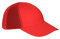 Silent Safety Bump Cap, Hard Hat, Baseball Style, Head Protection, EN 812 Certified (Red)
