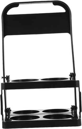 Alipis Folding Beer Basket Beer Crate for Home Car Ktv Festival Bottle Carrier Handle Rack