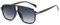 Long Keeper Retro Pilot Sonnenbrille Pilotenbrille Herren Damen Vintage Sonnenbrille Piloten 70er Klassisch Eckige Pilot Brille mit UV400 Schutz, 56MM