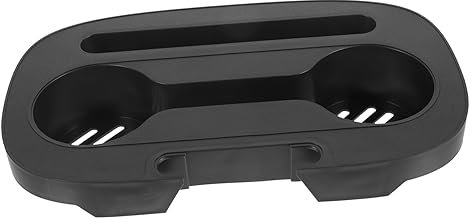TOPBATHY Bandeja Portavasos para Silla De Playa Soporte Organizador para Bebidas Material Resistente Instalación Fácil Adecuado para Camping y Playa Accesorio Multifuncional
