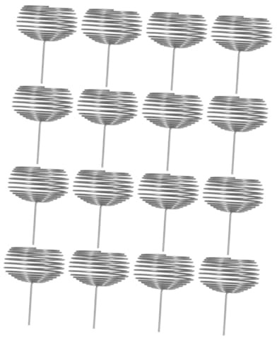 ifundom 16 Pièces Boîte à Engrais Acier Inoxydable pour Bonsai Orchidées Outil de Fertilisation Pratique pour Plantes Pot Distribution Équilibrée Nutriments Design Élégant