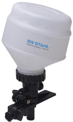 SW-Stahl 01423L Nachfüllflasche für Bremsflüssigkeit - 1L Behälter - KFZ | Automatisches Bremsflüssigkeit Nachfüllsystem für Bremsenentlüfter - Robustes Nachfüllgerät und Auffüllbehälter Werkzeug