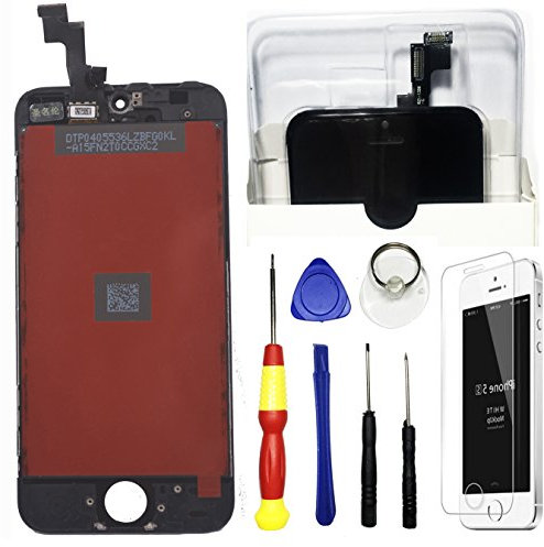 Generic LCD Replacement Part With Touch Digitizer Assembly For Apple Iphone 5 5c 5s screen (iphone 5s screen, black)