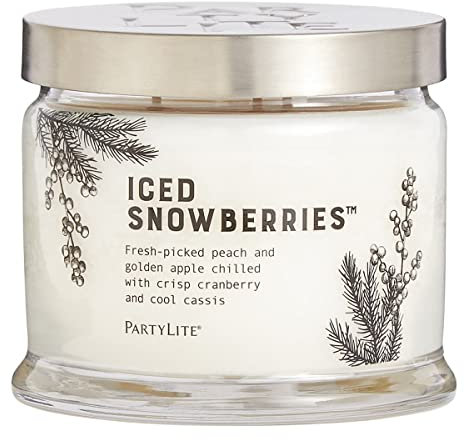 PartyLite Kerze mit 3 Dochten, Eisfrüchte