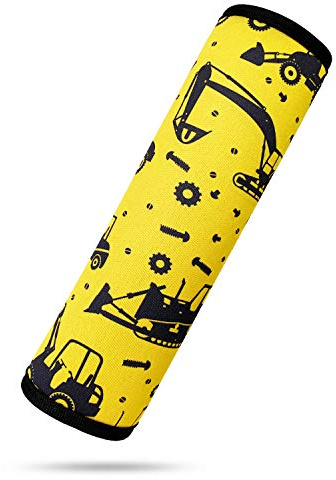 Gurtpolster Kind, Gurtpolster für Kinder, Gurtschoner, Schulterpolster, passend für Auto und Rucksack, Auto Gurtpolster Abdeckung, Gurtband Abdeckung, Autozubehör mit süßer Muster für Mädchen, 1 Stück