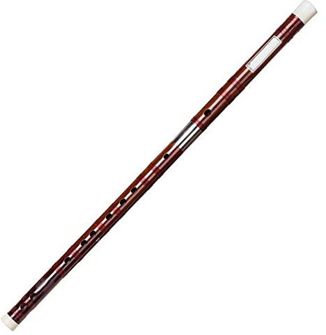 Chinesische traditionelle Dizi Bitter Bambusflöte Dizi Professionelles Flötenmusikinstrument für Anfänger Prüfungsfachmann (Size : C Key)