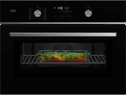 AEG GK6NK401B 6000 CombiQuick Microwave & Built-In Oven