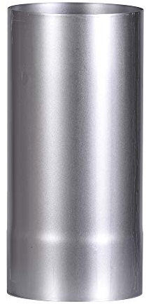 FIREFIX A120/2 Fal - Tubo de Horno (250 mm de Largo, 120 mm de diámetro, Chapa de Acero, 0,6 mm de Grosor, insertable cónico, Longitudes soldadas con láser)