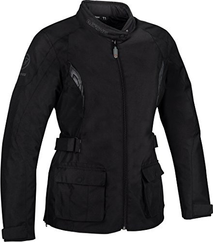 Bering Motorradjacken LADY VIRGINIA, Schwarz, Größe 42 (T3)