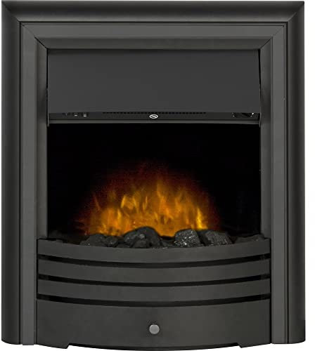 Adam Cambridge 6-in-1 Electric Fire in Black