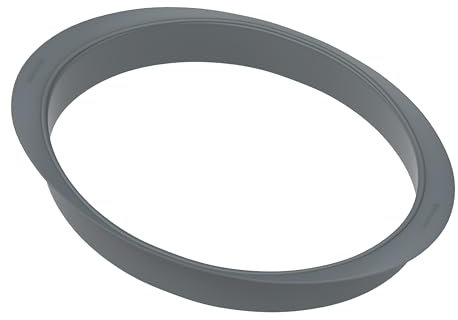 Wundermix - MaxiSteam® Varoma-Vergrößerung für Thermomix TM6, TM5 & TM31 • Vergrößert Kochfläche • Mehr Platz im Varoma-Behälter • Thermomix Aufsatz (Grau)