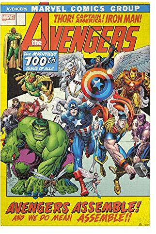 Paladone Marvel Comics 750-teiliges Puzzle | Offiziell lizenzierte Superhelden-Waren, PP8014MC, Mehrfarbig