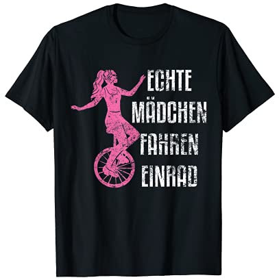 Einrad Fahren Kunststücke T-Shirt
