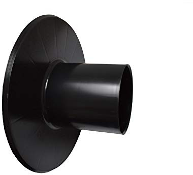 DEPRAT Flasque De Volet Roulant Acier Inoxydable Noir Polie 89 Ø230